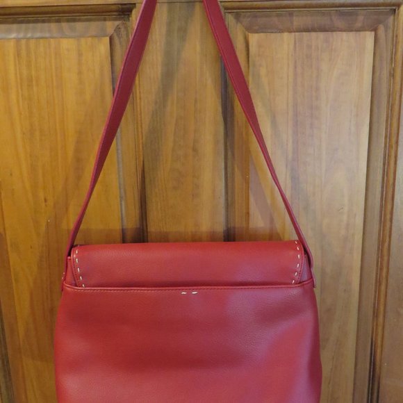 Liz Claiborne Red Purse/Bag - Picture 2 of 8